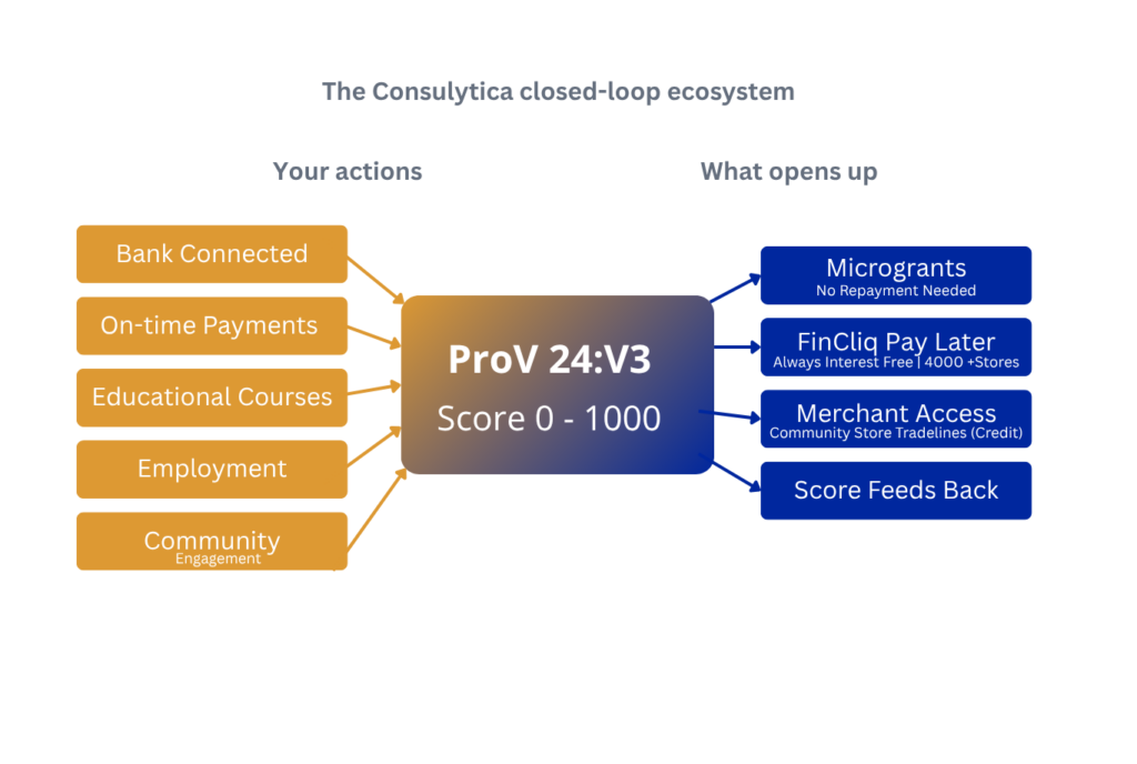 The Consulytica closed-loop ecosystem