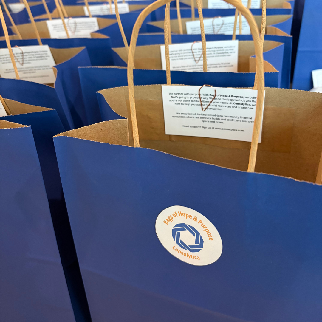 Consulytica's & Salted Faith Foundation - Bags of Hope and Purpose